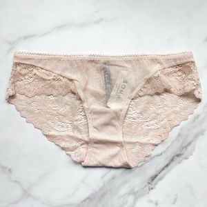 NWT SOMA TELLTALE THE LOVER CHEEKY PANTY IN FIRST BLUSH SIZE SMALL